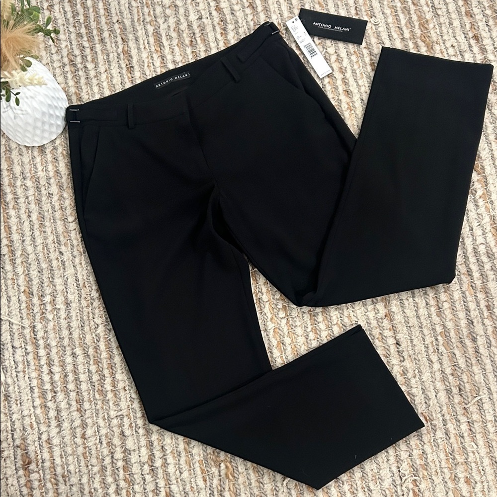 ANTONIO MELANI ⭐️NWT⭐️Classic Black Dress Pants Size 4